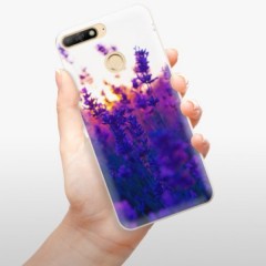 Odolné silikonové pouzdro iSaprio - Lavender Field - Huawei Y6 Prime 2018