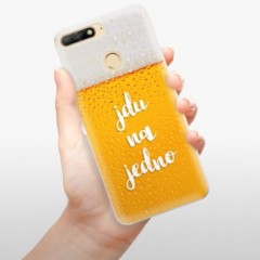 Odolné silikonové pouzdro iSaprio - Jdu na jedno - Huawei Y6 Prime 2018