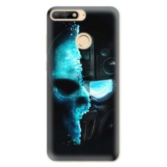 Odolné silikonové pouzdro iSaprio - Roboskull - Huawei Y6 Prime 2018