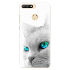 Odolné silikonové pouzdro iSaprio - Cats Eyes - Huawei Y6 Prime 2018