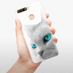 Odolné silikonové pouzdro iSaprio - Cats Eyes - Huawei Y6 Prime 2018