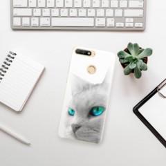 Odolné silikonové pouzdro iSaprio - Cats Eyes - Huawei Y6 Prime 2018
