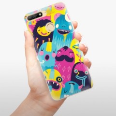 Odolné silikonové pouzdro iSaprio - Monsters - Huawei Y6 Prime 2018