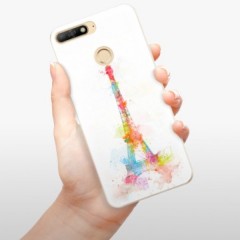 Odolné silikonové pouzdro iSaprio - Eiffel Tower - Huawei Y6 Prime 2018