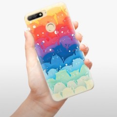 Odolné silikonové pouzdro iSaprio - Cats World - Huawei Y6 Prime 2018