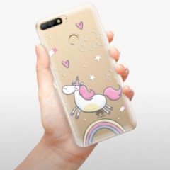 Odolné silikonové pouzdro iSaprio - Unicorn 01 - Huawei Y6 Prime 2018
