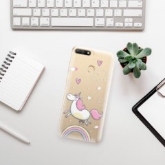 Odolné silikonové pouzdro iSaprio - Unicorn 01 - Huawei Y6 Prime 2018
