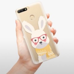 Odolné silikonové pouzdro iSaprio - Smart Rabbit - Huawei Y6 Prime 2018