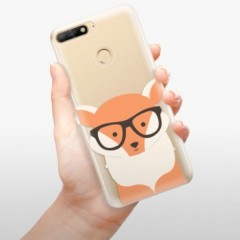 Odolné silikonové pouzdro iSaprio - Orange Fox - Huawei Y6 Prime 2018