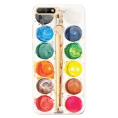 Odolné silikonové pouzdro iSaprio - Watercolors - Huawei Y6 Prime 2018