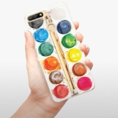 Odolné silikonové pouzdro iSaprio - Watercolors - Huawei Y6 Prime 2018