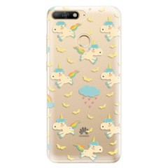 Odolné silikonové pouzdro iSaprio - Unicorn pattern 01 - Huawei Y6 Prime 2018