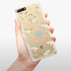 Odolné silikonové pouzdro iSaprio - Unicorn pattern 01 - Huawei Y6 Prime 2018