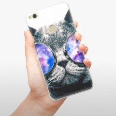 Odolné silikonové pouzdro iSaprio - Galaxy Cat - Huawei P9 Lite 2017