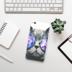 Odolné silikonové pouzdro iSaprio - Galaxy Cat - Huawei P9 Lite 2017
