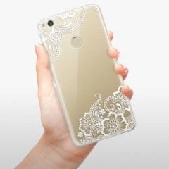 Odolné silikonové pouzdro iSaprio - White Lace 02 - Huawei P9 Lite 2017