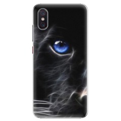 Plastové pouzdro iSaprio - Black Puma - Xiaomi Mi 8 Pro