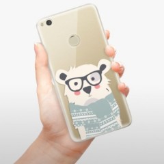 Odolné silikonové pouzdro iSaprio - Bear with Scarf - Huawei P9 Lite 2017