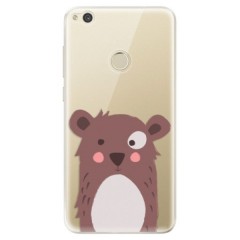 Odolné silikonové pouzdro iSaprio - Brown Bear - Huawei P9 Lite 2017