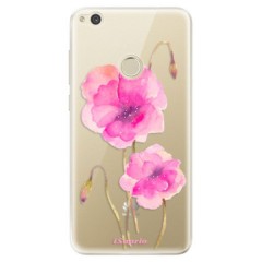Odolné silikonové pouzdro iSaprio - Poppies 02 - Huawei P9 Lite 2017