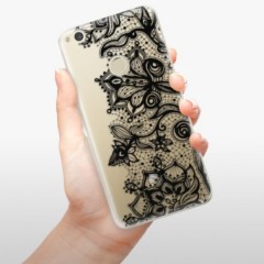 Odolné silikonové pouzdro iSaprio - Black Lace - Huawei P9 Lite 2017
