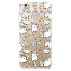 Odolné silikonové pouzdro iSaprio - Unicorn pattern 02 - Huawei P9 Lite 2017