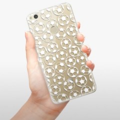 Odolné silikonové pouzdro iSaprio - Football pattern - white - Huawei P9 Lite 2017