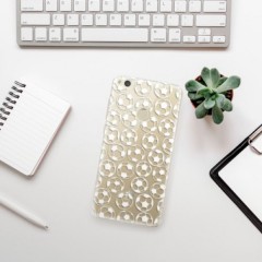 Odolné silikonové pouzdro iSaprio - Football pattern - white - Huawei P9 Lite 2017