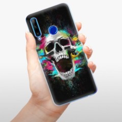 Odolné silikonové pouzdro iSaprio - Skull in Colors - Huawei Honor 20 Lite