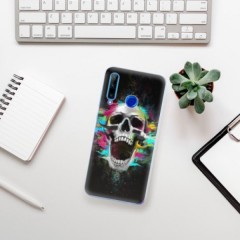 Odolné silikonové pouzdro iSaprio - Skull in Colors - Huawei Honor 20 Lite