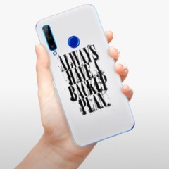 Odolné silikonové pouzdro iSaprio - Backup Plan - Huawei Honor 20 Lite