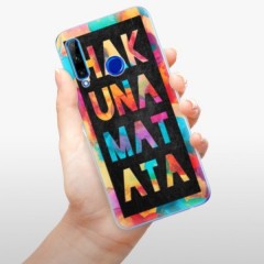 Odolné silikonové pouzdro iSaprio - Hakuna Matata 01 - Huawei Honor 20 Lite