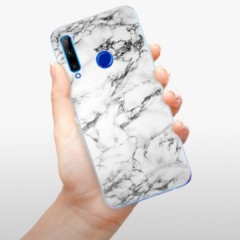 Odolné silikonové pouzdro iSaprio - White Marble 01 - Huawei Honor 20 Lite