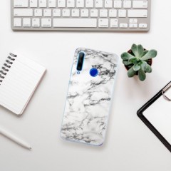 Odolné silikonové pouzdro iSaprio - White Marble 01 - Huawei Honor 20 Lite