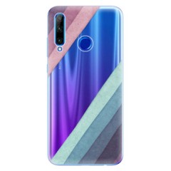 Odolné silikonové pouzdro iSaprio - Glitter Stripes 01 - Huawei Honor 20 Lite