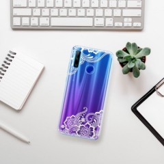 Odolné silikonové pouzdro iSaprio - White Lace 02 - Huawei Honor 20 Lite