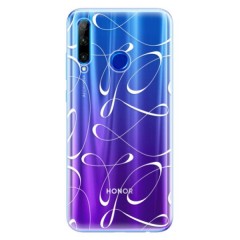 Odolné silikonové pouzdro iSaprio - Fancy - white - Huawei Honor 20 Lite