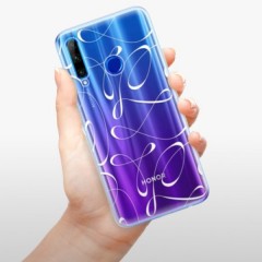 Odolné silikonové pouzdro iSaprio - Fancy - white - Huawei Honor 20 Lite