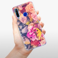 Odolné silikonové pouzdro iSaprio - Beauty Flowers - Huawei Honor 20 Lite