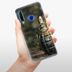 Odolné silikonové pouzdro iSaprio - Grenade - Huawei Honor 20 Lite