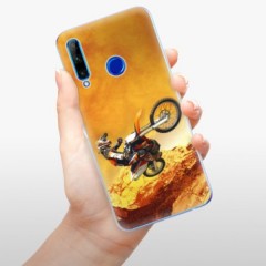Odolné silikonové pouzdro iSaprio - Motocross - Huawei Honor 20 Lite