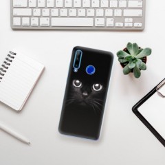 Odolné silikonové pouzdro iSaprio - Black Cat - Huawei Honor 20 Lite