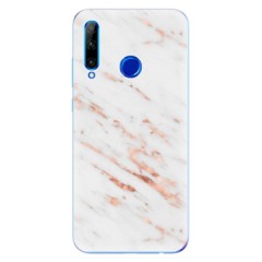 Odolné silikonové pouzdro iSaprio - Rose Gold Marble - Huawei Honor 20 Lite