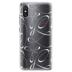Plastové pouzdro iSaprio - Fancy - white - Xiaomi Mi 8 Pro