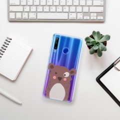 Odolné silikonové pouzdro iSaprio - Brown Bear - Huawei Honor 20 Lite