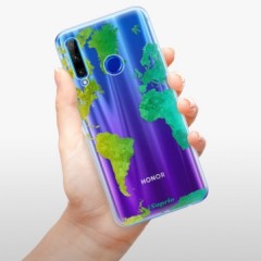 Odolné silikonové pouzdro iSaprio - Cold Map - Huawei Honor 20 Lite