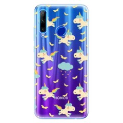 Odolné silikonové pouzdro iSaprio - Unicorn pattern 01 - Huawei Honor 20 Lite