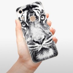 Odolné silikonové pouzdro iSaprio - Tiger Face - Huawei Honor 8A