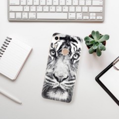 Odolné silikonové pouzdro iSaprio - Tiger Face - Huawei Honor 8A