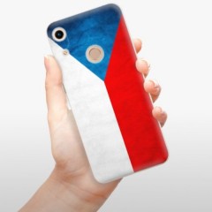 Odolné silikonové pouzdro iSaprio - Czech Flag - Huawei Honor 8A